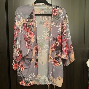 Floral Kimono Cardigan​